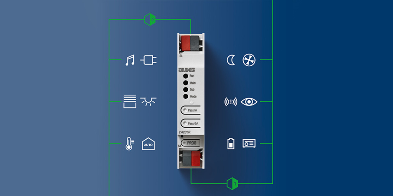 KNX Bereichs- und Linienkoppler bei Elektro Klein GmbH in Berg